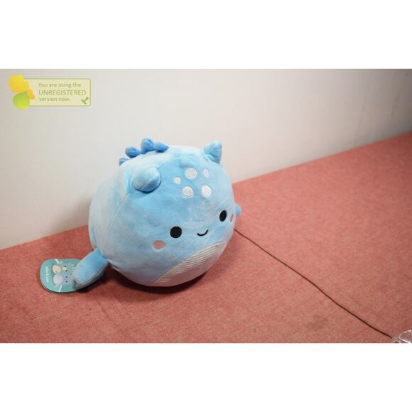 Flip A Mallows Squishmallows Miles The Dragon & Lune The Loch Ness Plush - Picture 2 of 5